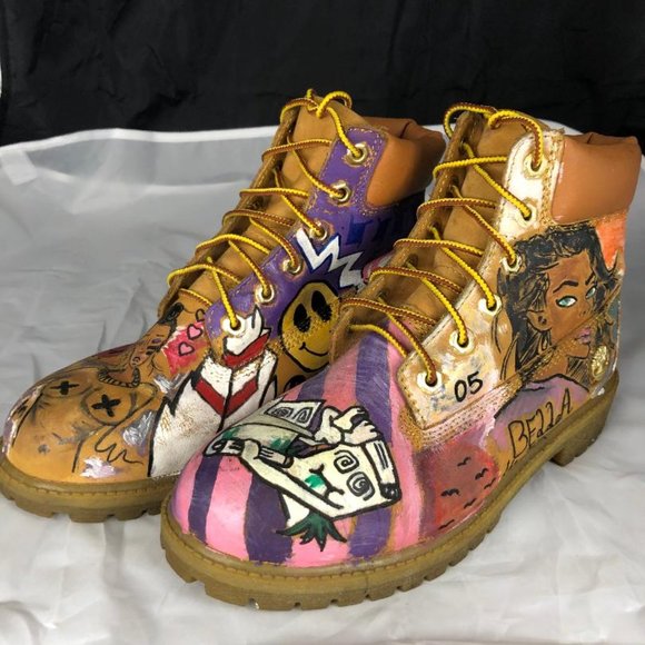 Customized Women's Timberland Boots Womens size 7 Mens Size 5 1/2 - Picture 11 of 11